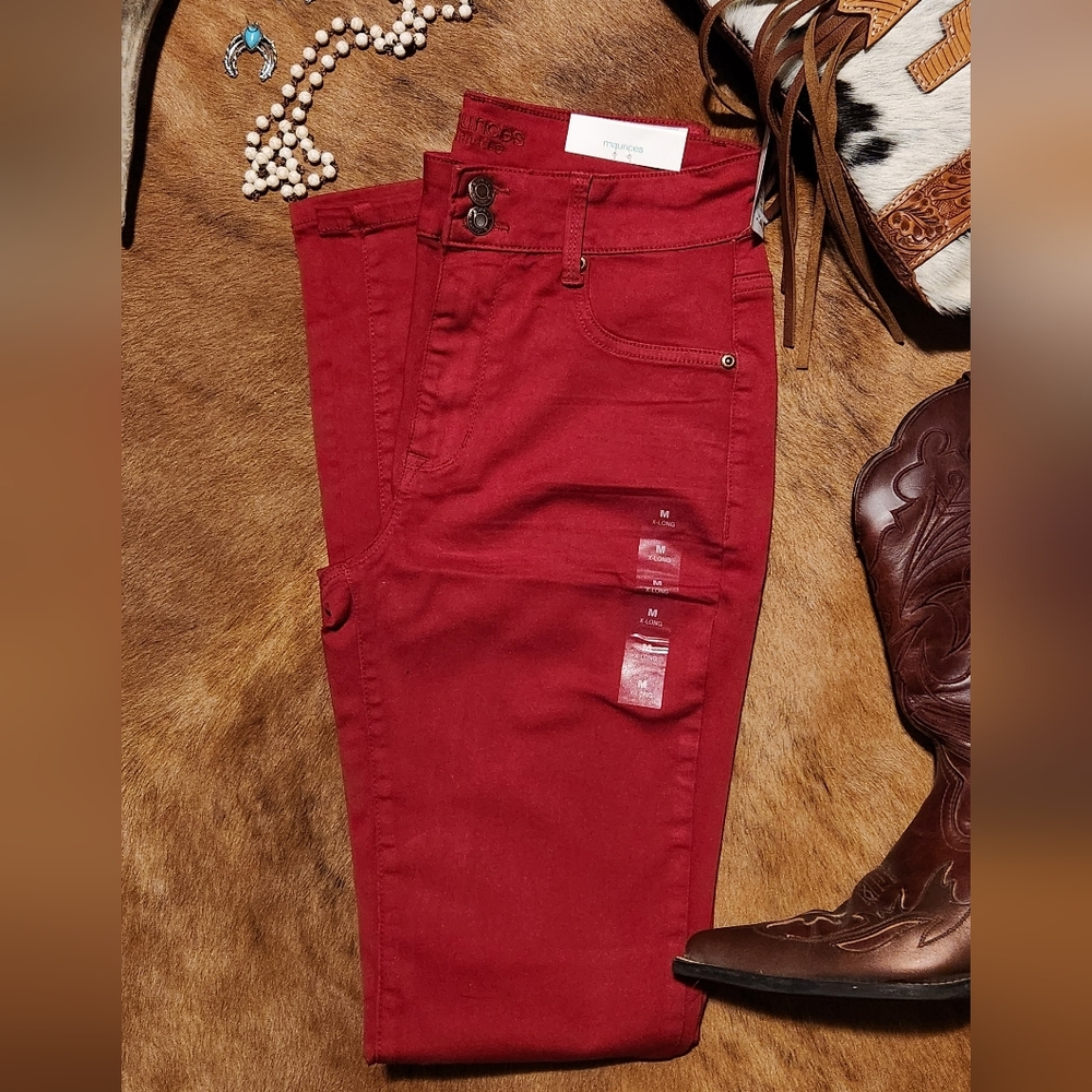 Red Jeggings
